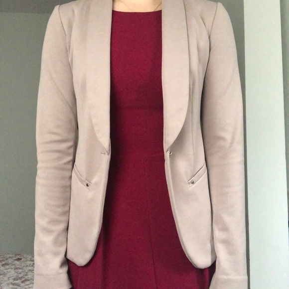 Dynamite Pink Sweater Blazer in XS - Picture 4 of 6